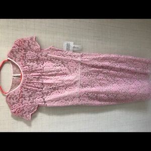 Maggy London Pink Lace Dress